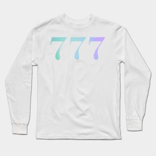 angel numbers 777 Long Sleeve T-Shirt